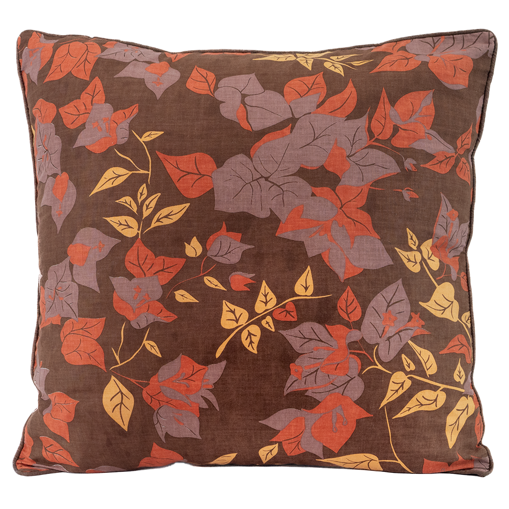 Sarung Bantal 45 Bougainvillea Brown - SALE HOMEWARES
