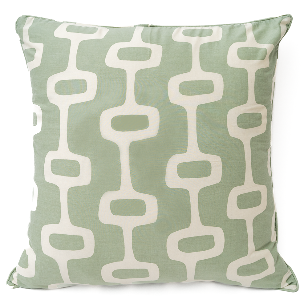Space Matcha Cushion Cover, 50cm - SALE HOMEWARES