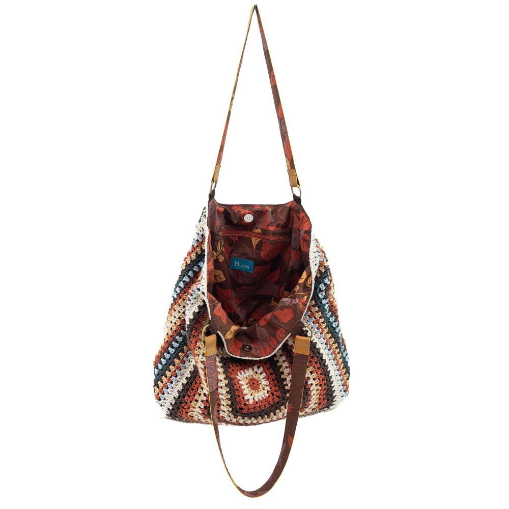 Big Granny Crocheted Bag