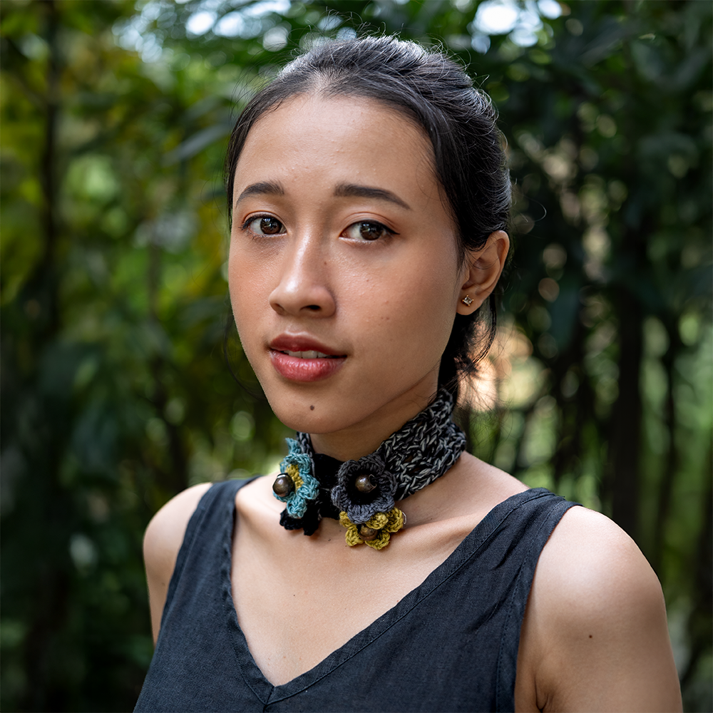 Onyx Crochet Headband/Choker set - SALE CLOTHING & KIDS