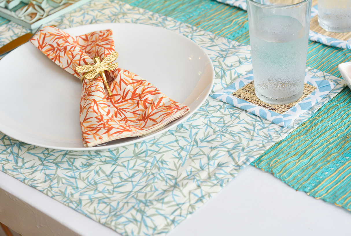Bamboo Blue Placemat