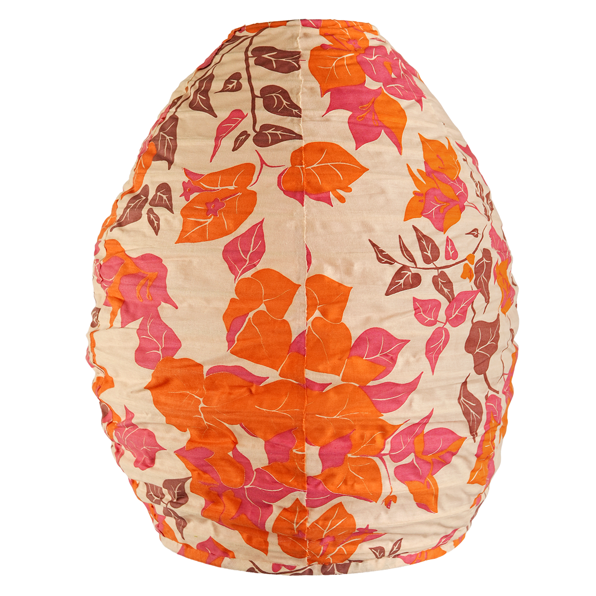 Bougainvillea Orange Sienna Beehive Lampshade