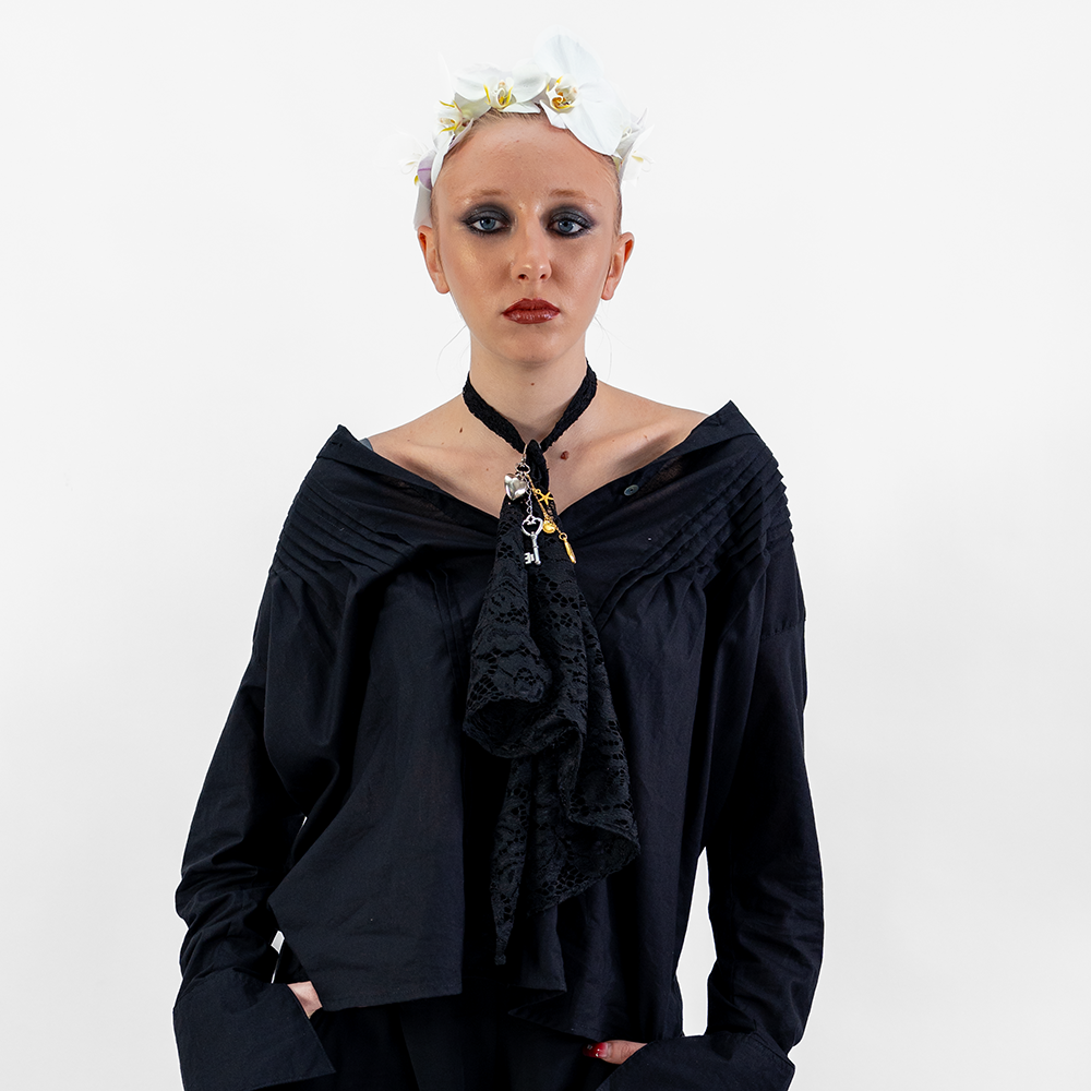 Ruff Italian Lace Black - SALE CLOTHING & KIDS