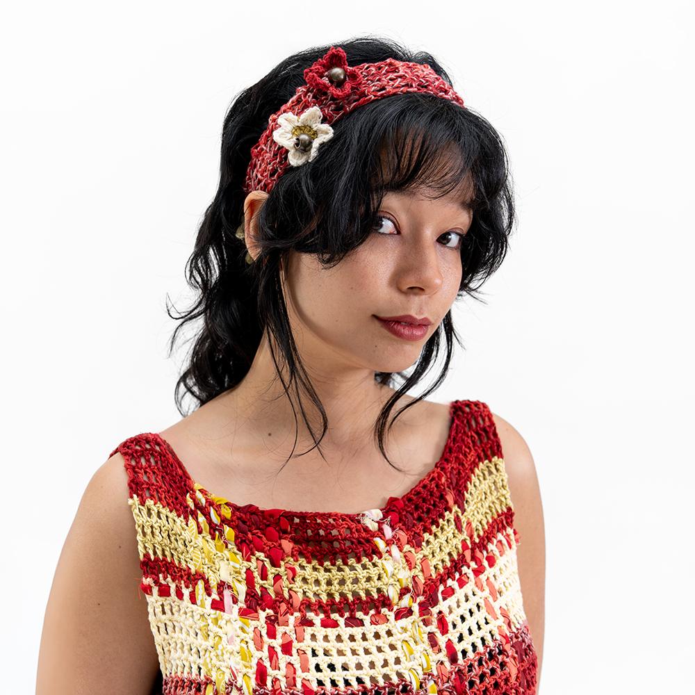 Cherry Crochet Headband/Choker set - SALE CLOTHING & KIDS