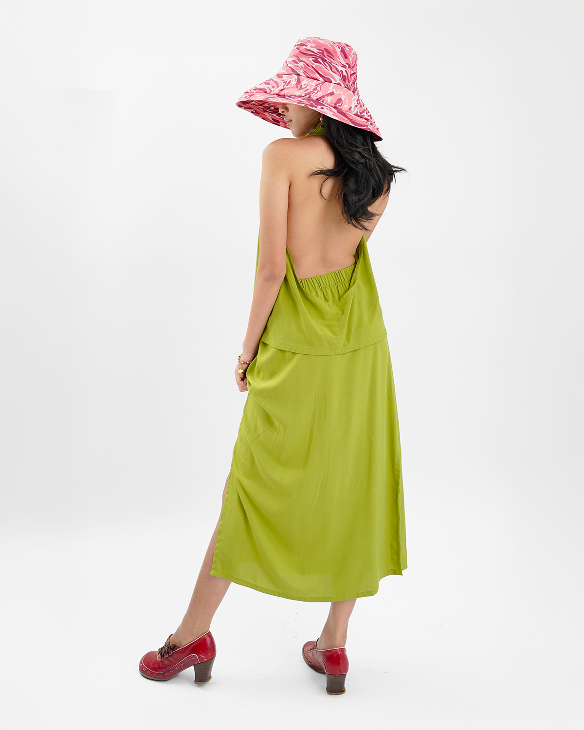 Water Claret Cotton Sunhat