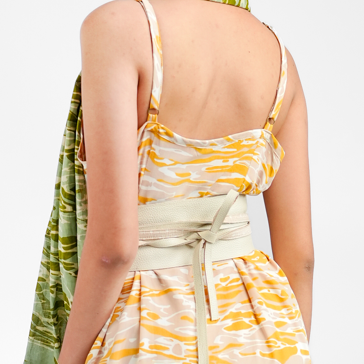 Natural Reversible Obi Belt