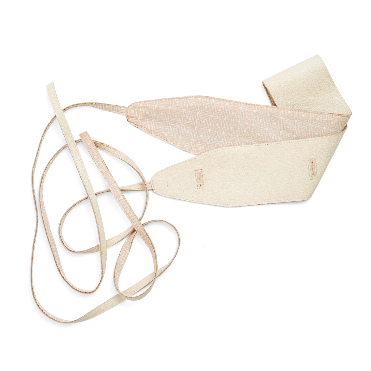 Natural Reversible Obi Belt