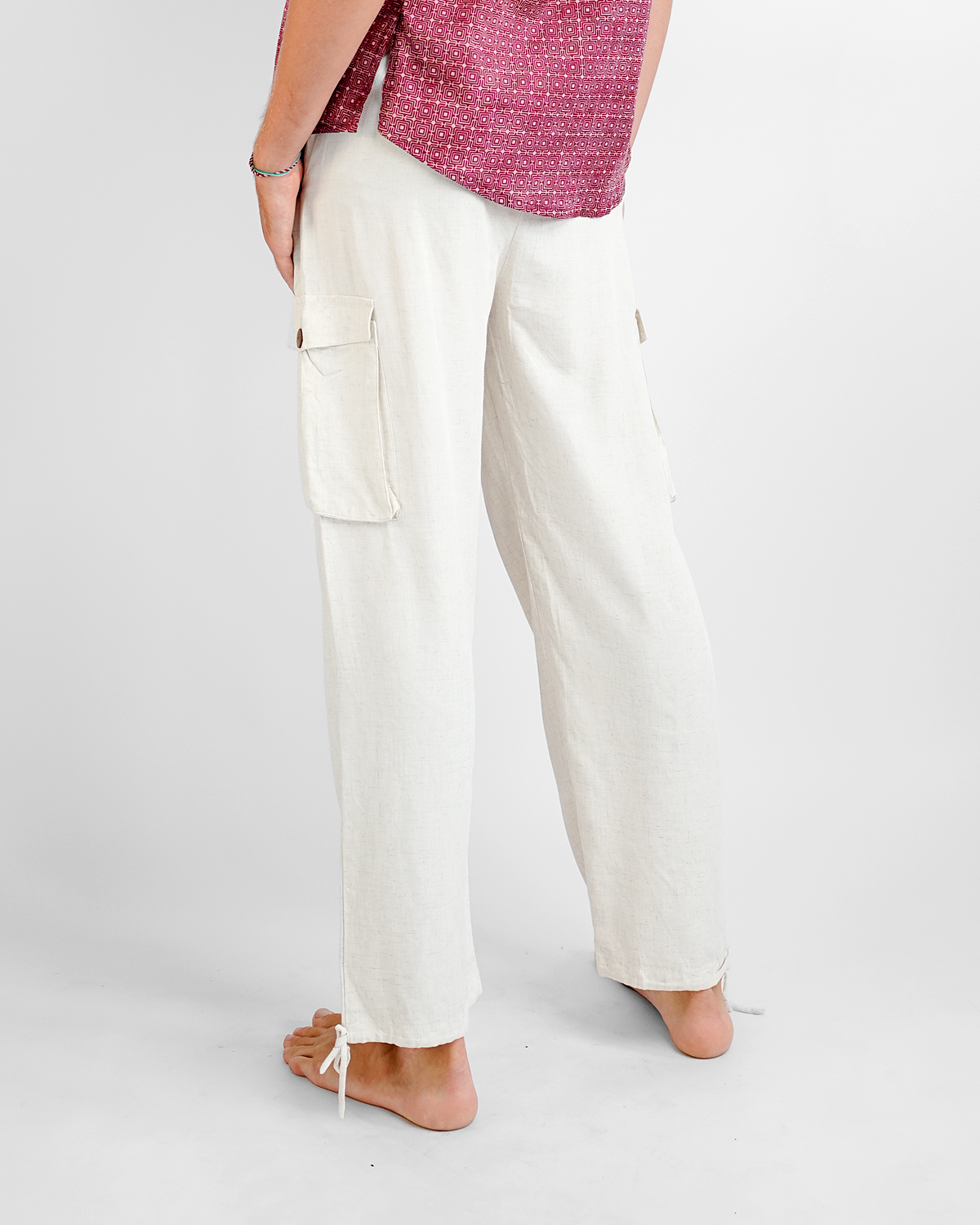 Eco-Rayon & Linen Cargo Pants, 3 sizes - SALE CLOTHING & KIDS