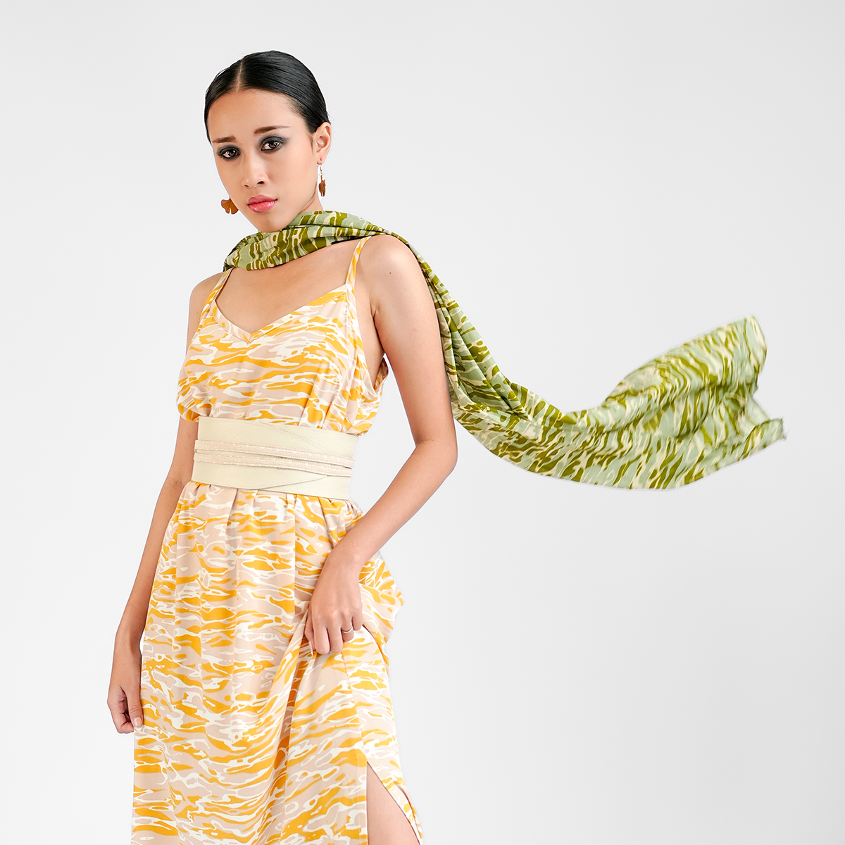 Avocado Water Organic Organza Scarf