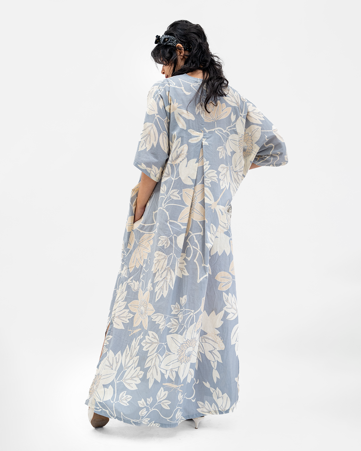 Dove Organic Cotton Kaftan Dress, 1 size