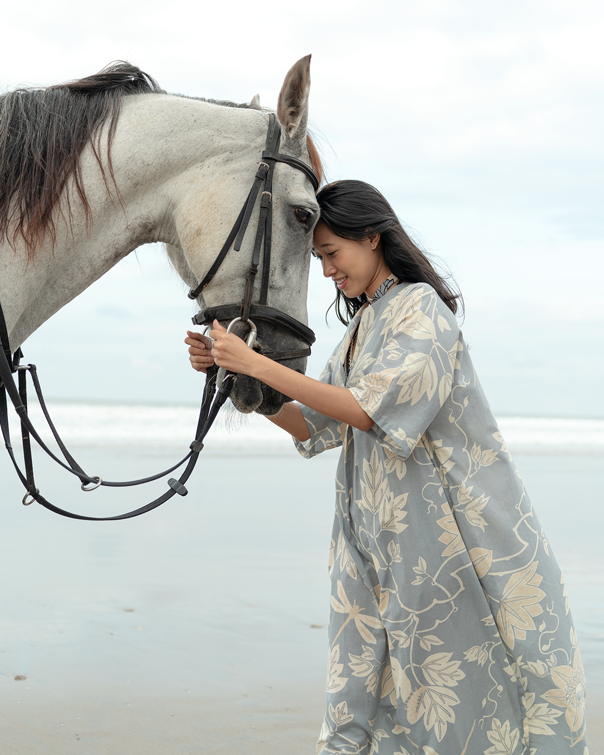 Dove Organic Cotton Kaftan Dress, 1 size