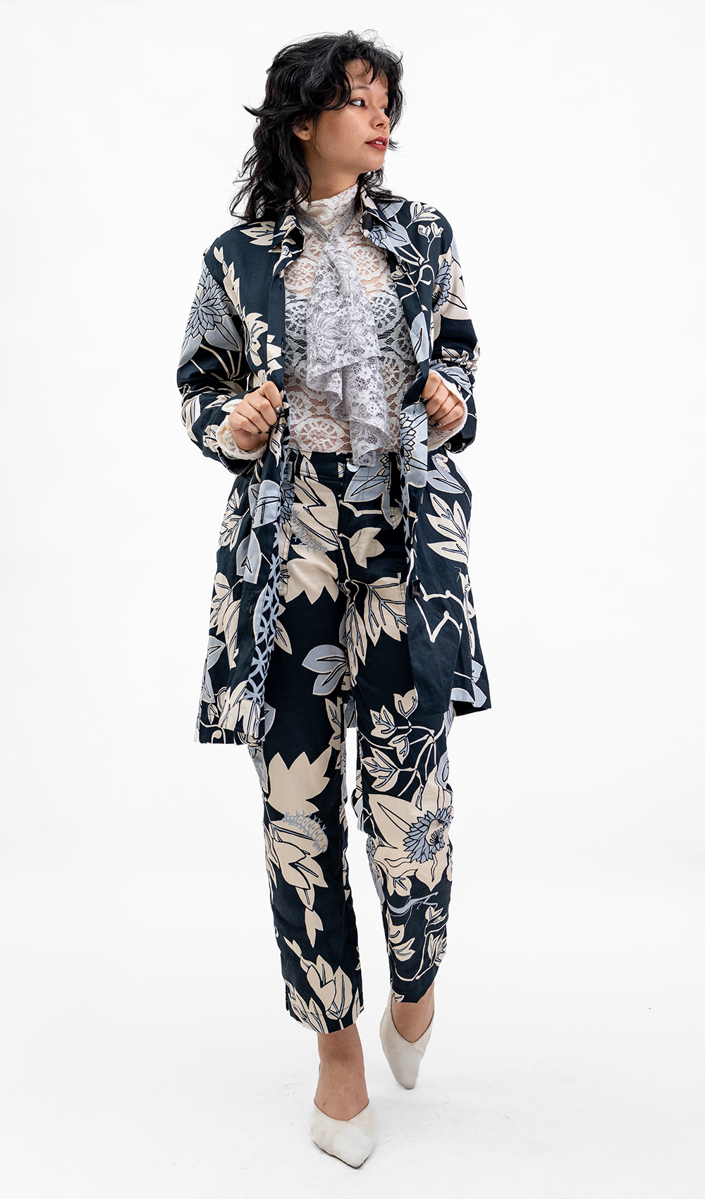 Ruff Italian Lace Grey - PAKAIAN & ANAK-ANAK DISKON