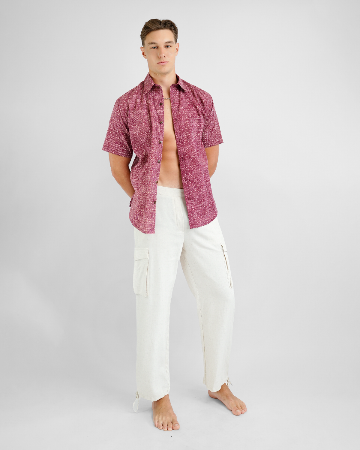 Eco-Rayon & Linen Cargo Pants, 3 sizes - SALE CLOTHING & KIDS