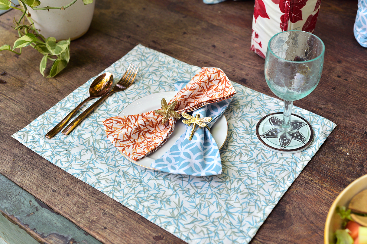 Bamboo Blue Placemat
