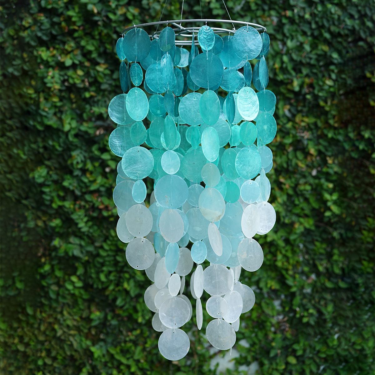 Turquoise Ombre Chandelier Chime