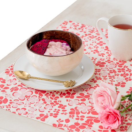 Mangkuk Kelapa Putih & Cangkang Capiz