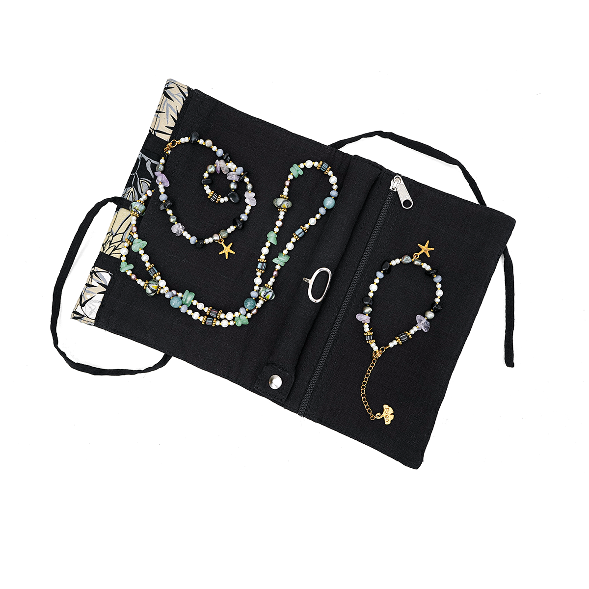 Onyx Jewelry Roll
