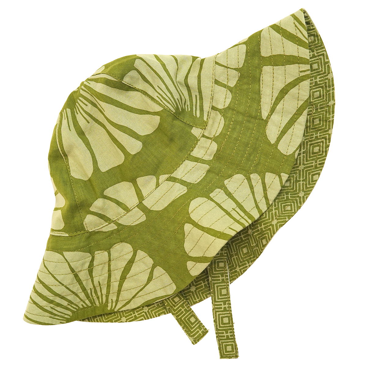 Avocado Flowers Scrappy Sun Hat