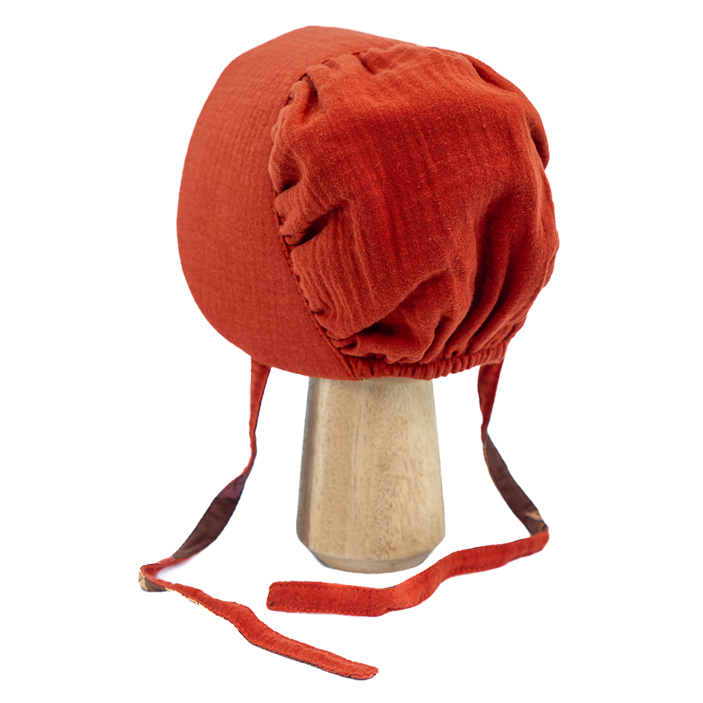 Red Bonnet, 2 Sizes - SALE CLOTHING & KIDS