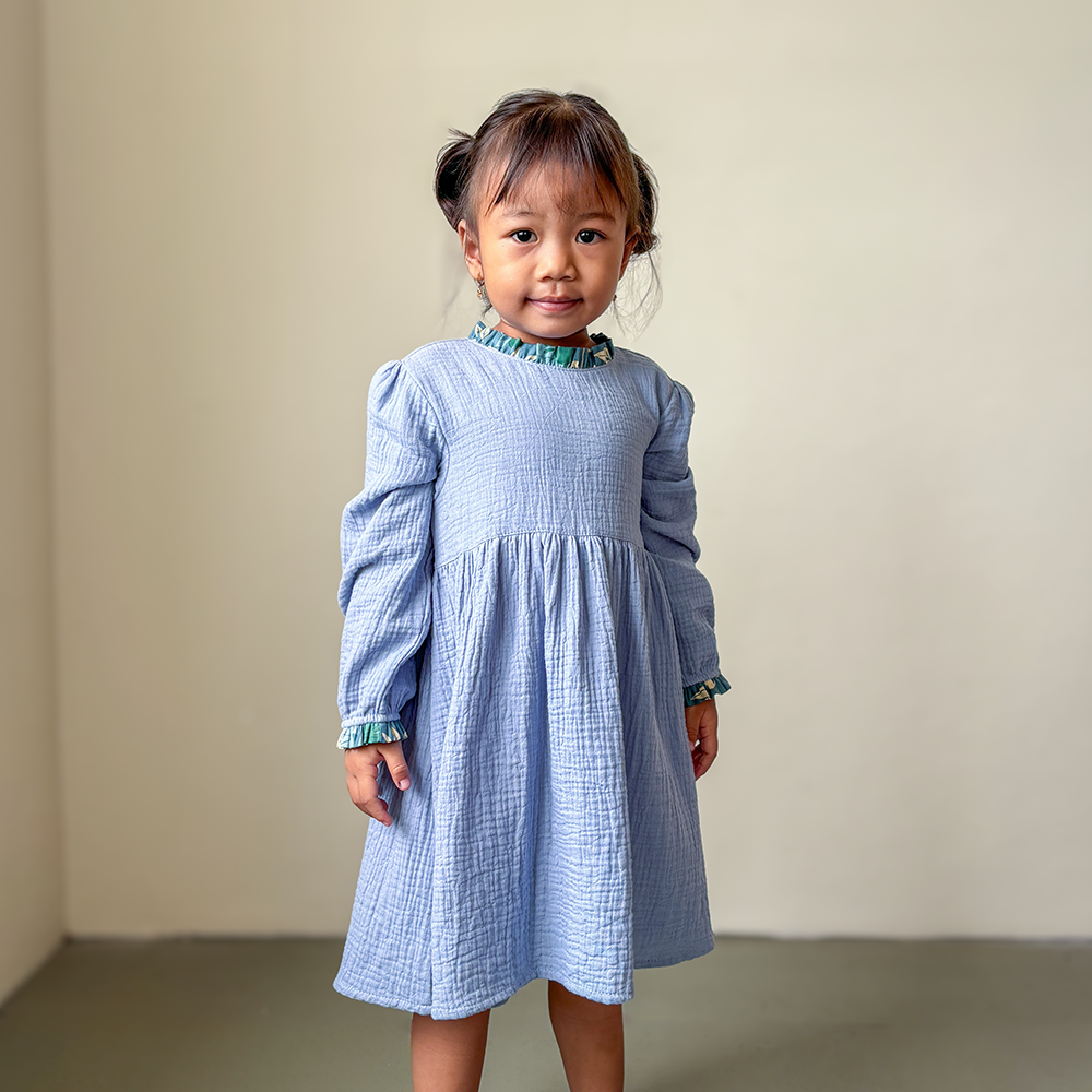Prairie Dress Bluebell, 5 sizes - SALE CLOTHING & KIDS