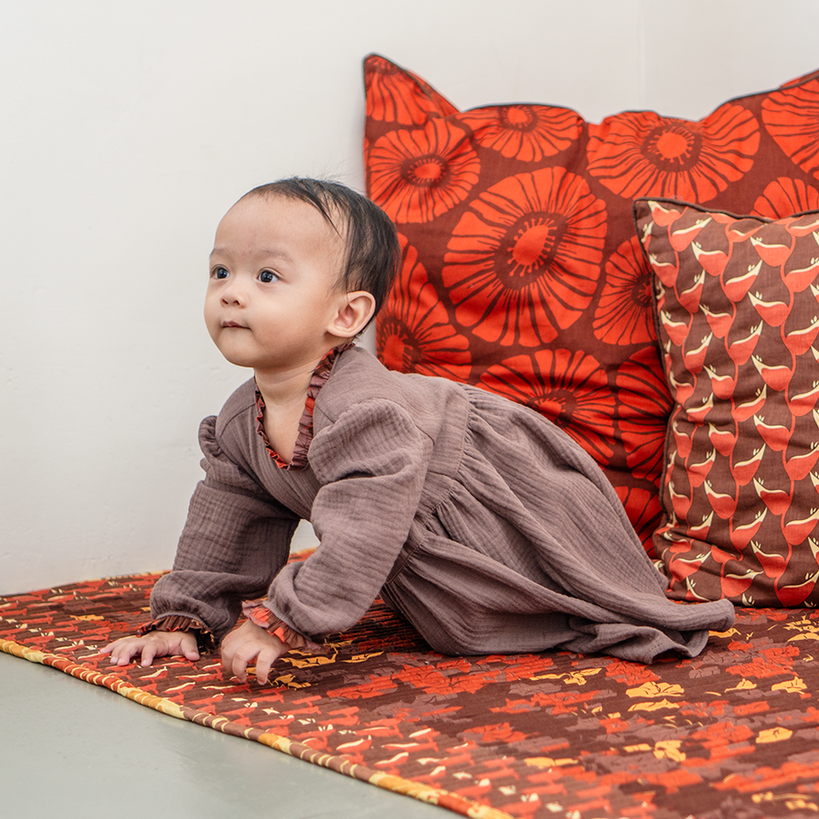 Prairie Dress Mocha, 5 sizes - SALE CLOTHING & KIDS