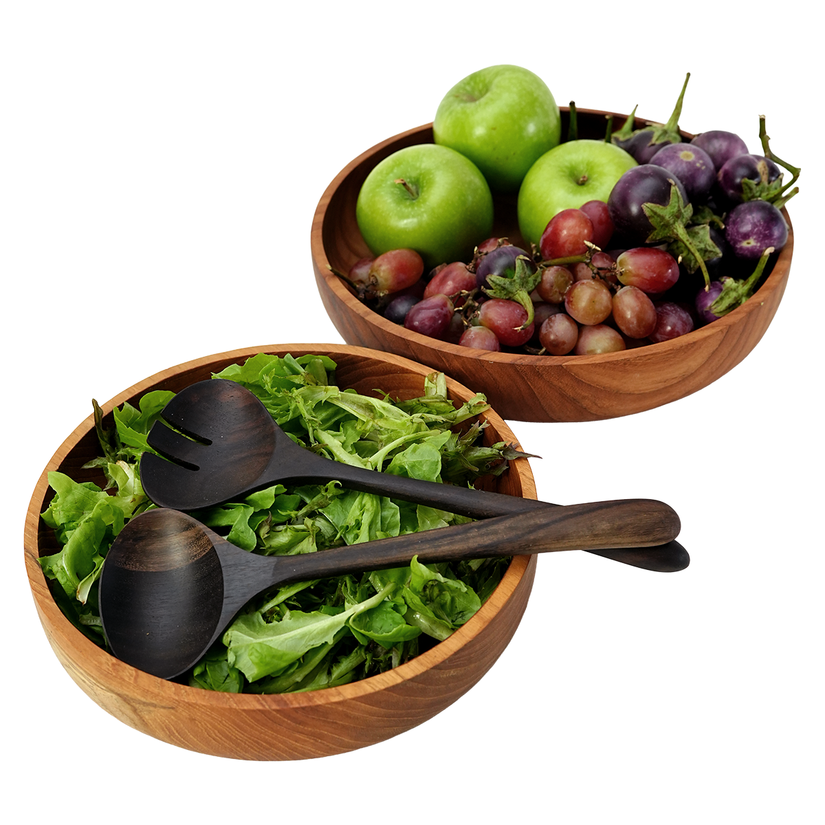 Teak Salad Bowl - in 2 sizes