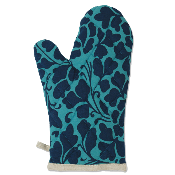Prada Indigo Teal Oven Mitt - SALE HOMEWARES