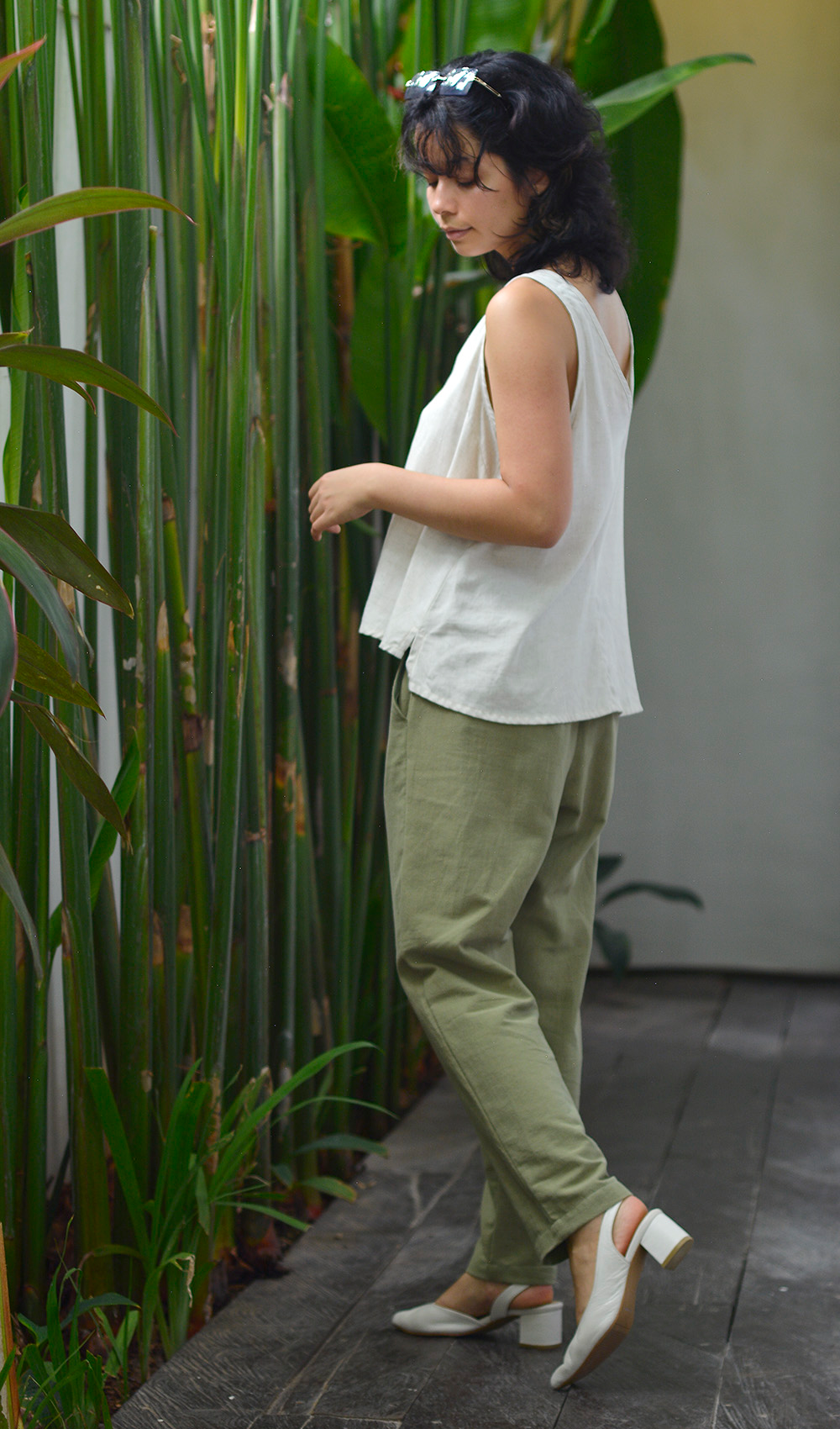 Eco Rayon/Linen Semi-Swing Top - SALE CLOTHING & KIDS
