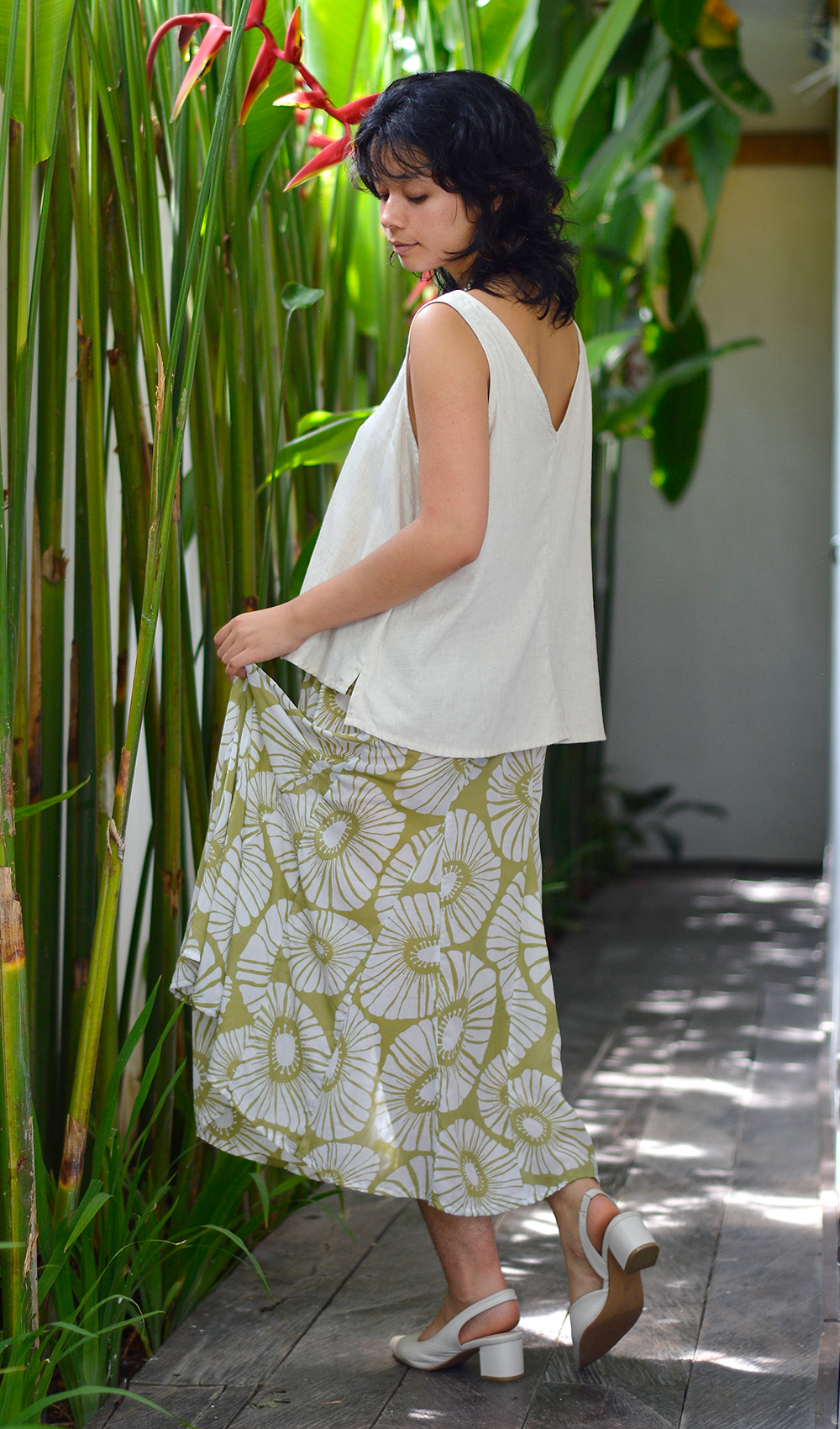Eco Rayon/Linen Semi-Swing Top - SALE CLOTHING & KIDS