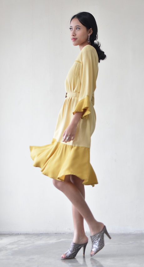 Gaun Lonceng Mangga Alami EcoDeluxe, 2 ukuran - PAKAIAN & ANAK OBRAL