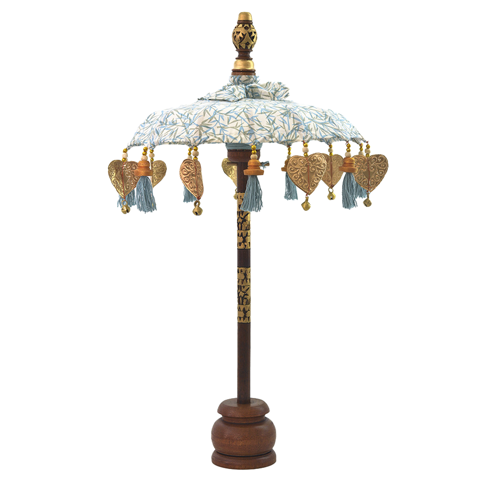 Bamboo Blue 30 cm mini umbrella