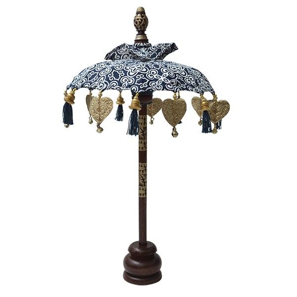 Payung mini Batik Indigo 30 cm