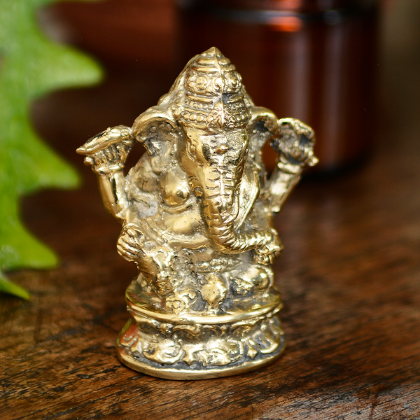 Bronze Golden Ganesh