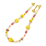 Large Glass Bead Choker - Assorted Colors