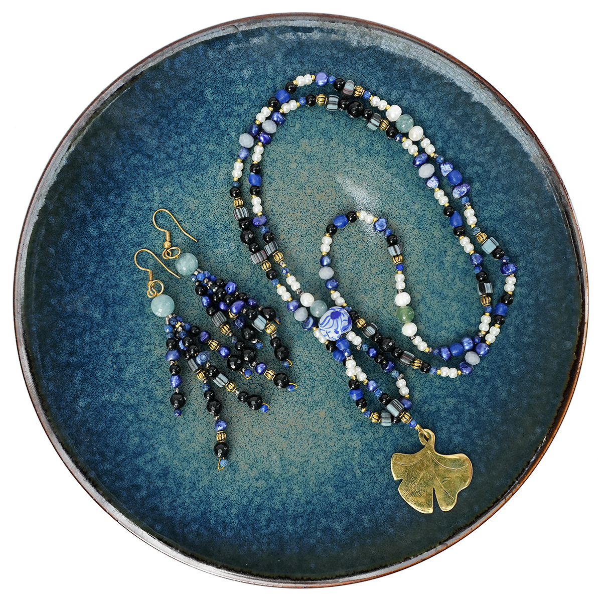 Blue Black Siren Beach Jewelry Collection (3 items sold separately)