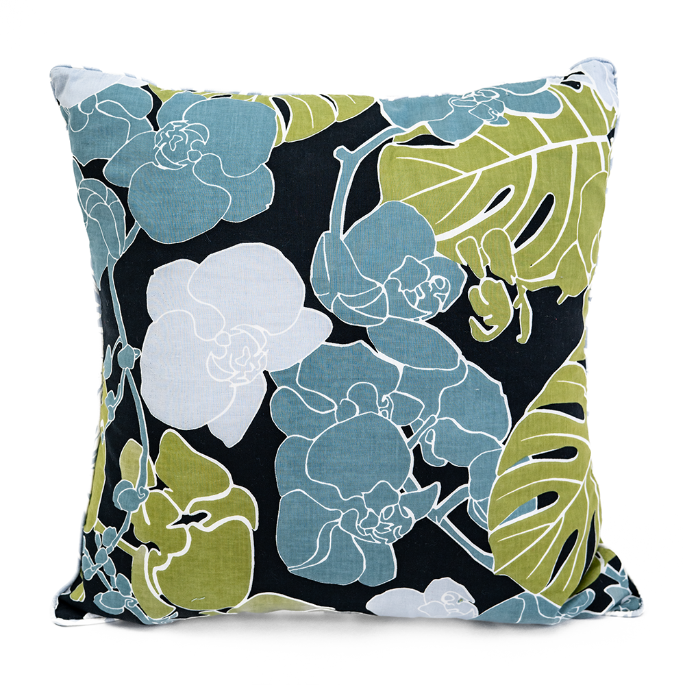 Big Orchid Lagoon Cushion Cover, 45cm