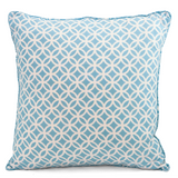 Rings Summer Blue Cushion Cover, 45cm - SALE HOMEWARES