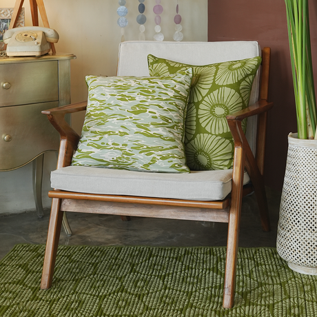 Water Avocado Aqua Cushion Cover, 45cm