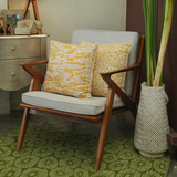 Water Turmeric Cushion Cover, 45cm