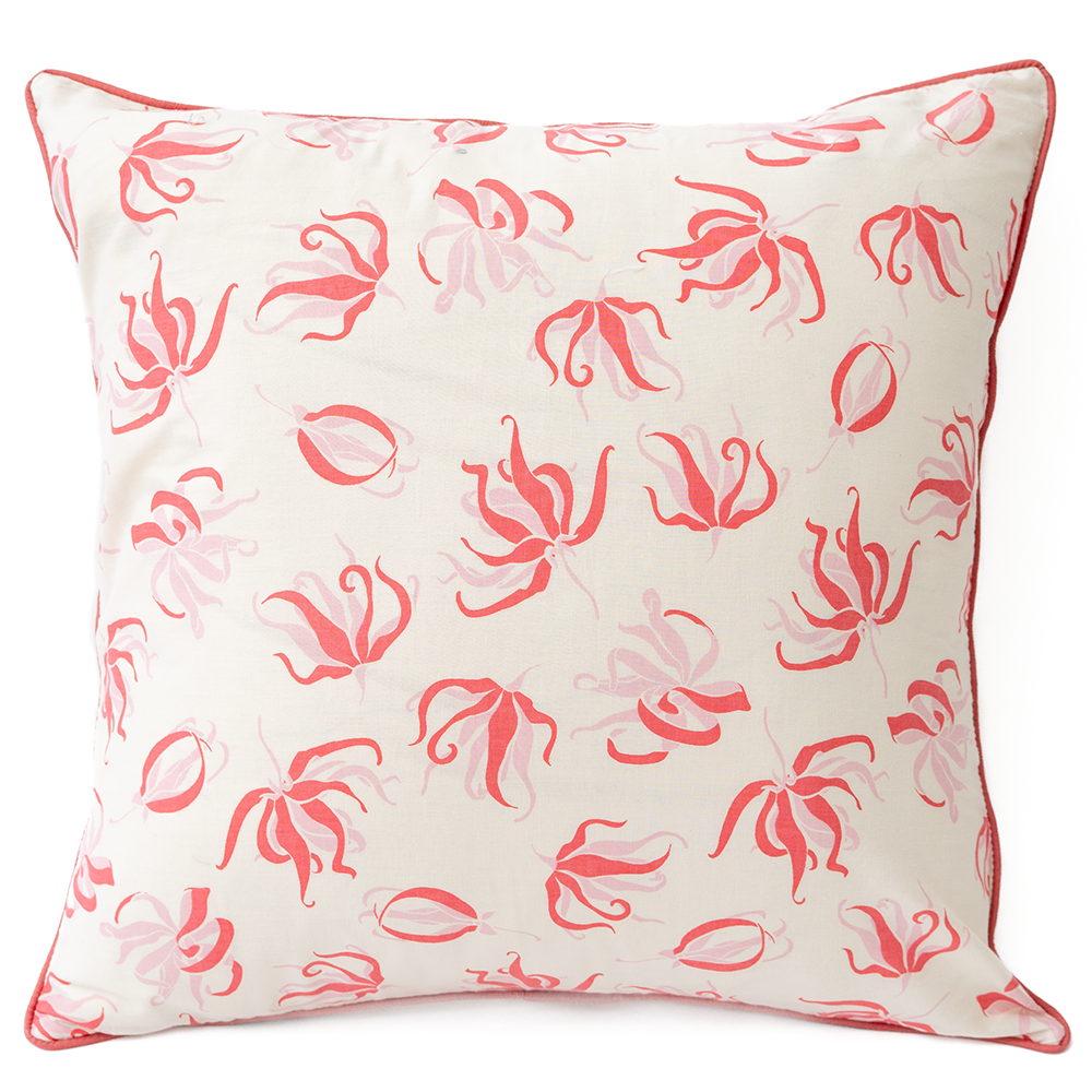 Ylang Ylang Pink Cushion Cover, 45cm