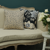 Sarung Bantal Bambu Onyx, 50cm