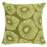 Retro Flowers Avocado Cushion Cover, 50cm