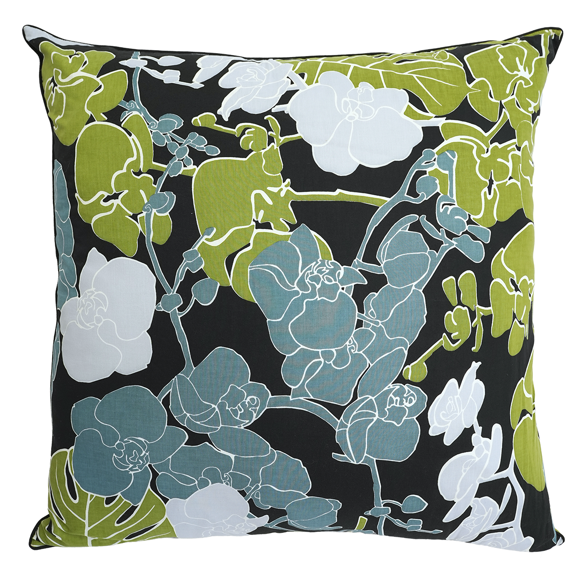 Big Orchid Lagoon Cushion Cover, 65 cm