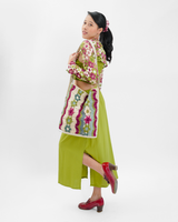 Avocado Crocheted Ballet Shrug, 1 size