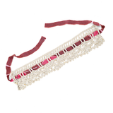 Natural Beaded Crochet Choker