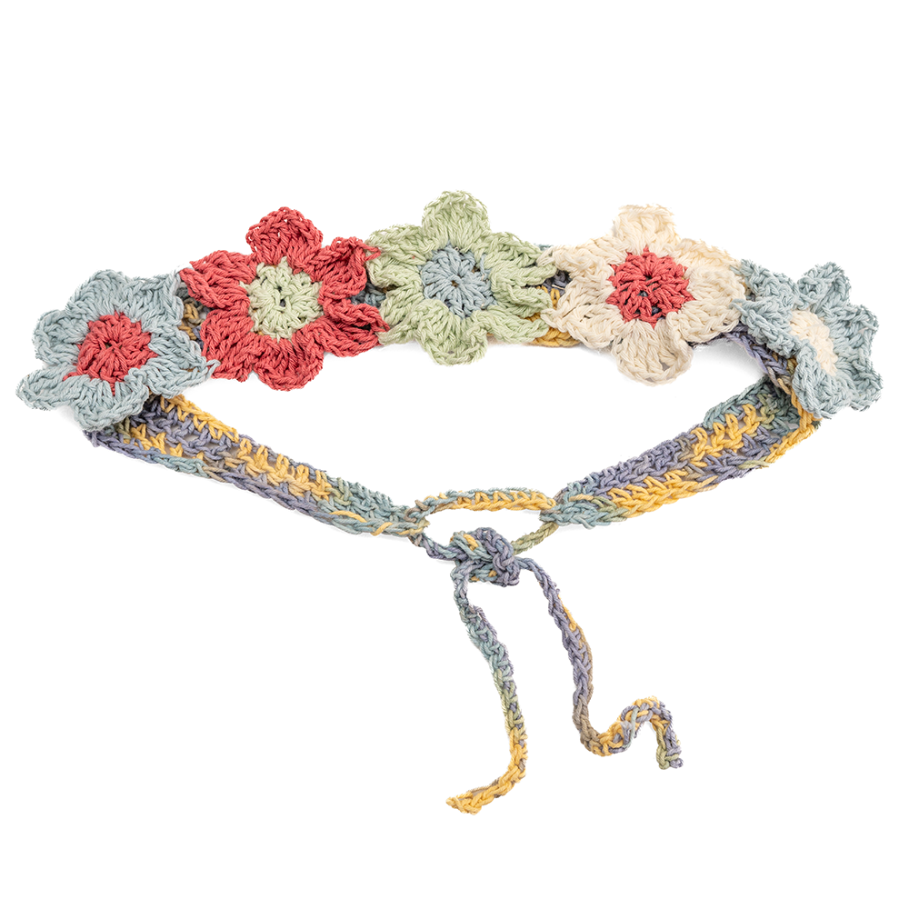 Crocheted Flower Headband