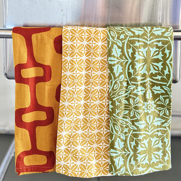 Citrus Tea Towels, set of 3