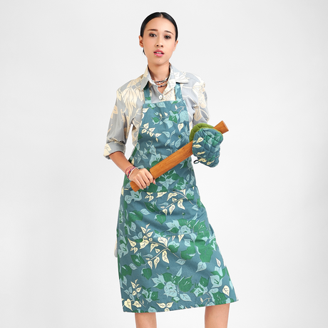 Bougainvillea Moss Apron