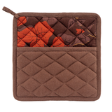 Bougainvillea Brown Pocket Pot Holder Bougainvillea Brown