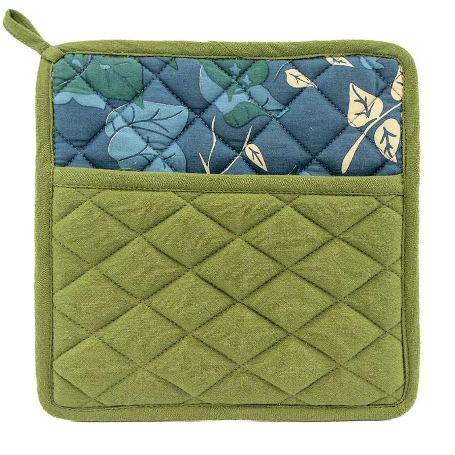 Bougainvillea Moss Pocket Pot Holder